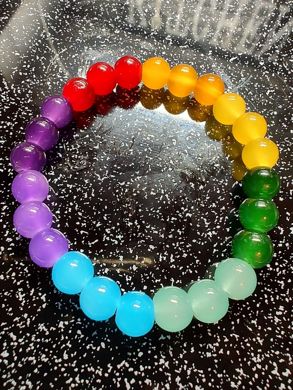 Chakra Stretch Bracelet 🌈 Set 3 Total - Picture 10 of 10